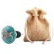 Sea Green Fish Ceramic Wine Bottle Stopper
